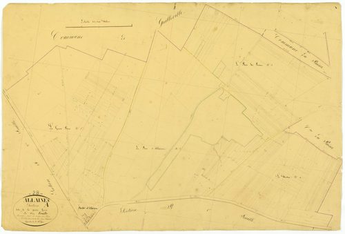 Section A, la Grosse Pierre, en une feuille.