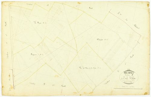 Section B, Outrouville, feuille 2.