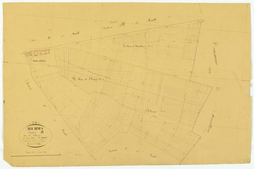 Section D, l'Etançon, feuille 1.