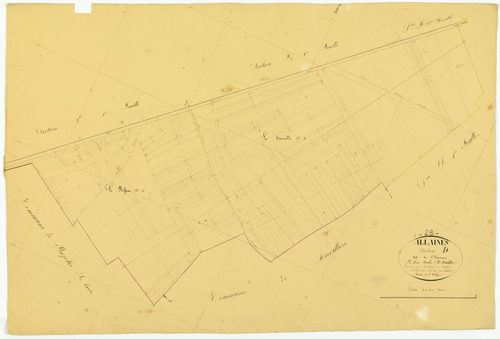 Section D, l'Etançon, feuille 2.