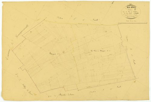 Section E, le Bois de Nibelles, feuille 1.