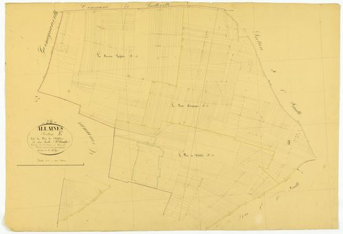 Section E, le Bois de Nibelles, feuille 2.
