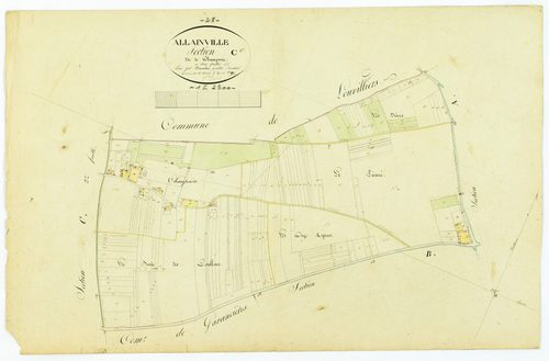 Section C, Champseru, feuille 1.