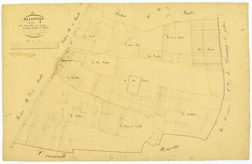 Section A, Symorville et le Rouleau, feuille 2.