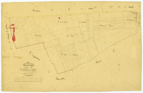 Section B, le Chapitre et Chantillon, feuille 2.