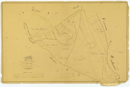 Section A, les Forvilles et Coulommier, feuille 2.