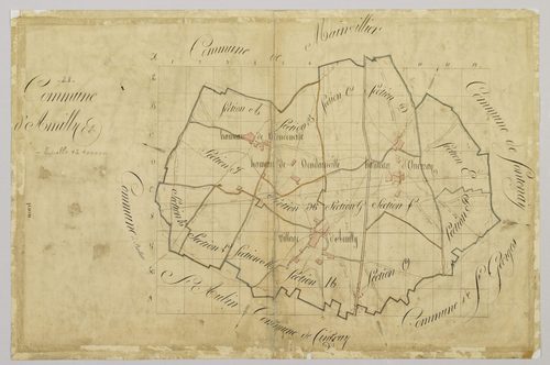 [Tableau d'assemblage de la commune d'Amilly] .