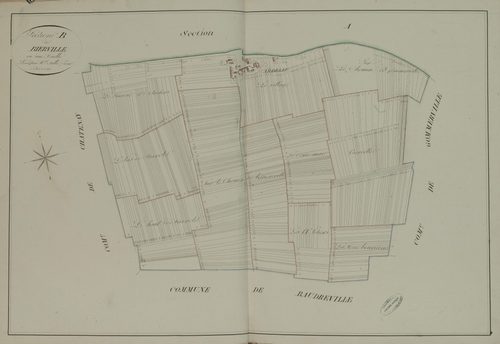 Section B, Bierville, en une feuille.