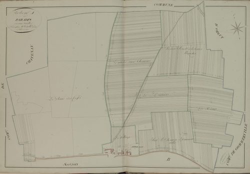 Section A, de Paradis, en une feuille.