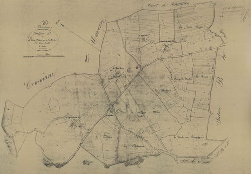 Section A, le Bois-Méan et la Forêt, feuille 4.