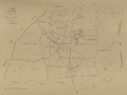 Section C, le Parc et les Crochets, feuille 2.