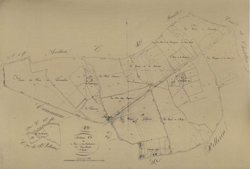 Section C, le Parc et les Crochets, feuille 5.
