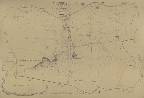 Section E, Villeneuve, feuille 3.