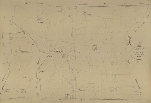 Section F, Bois Ruffin, feuille 4.