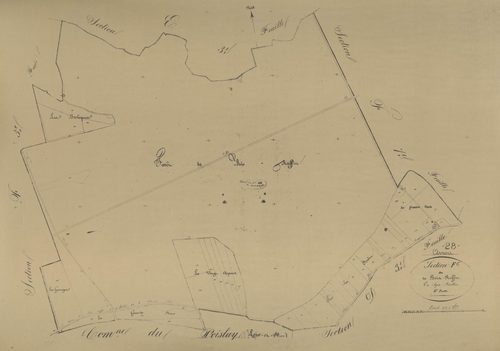 Section F, Bois Ruffin, feuille 6.