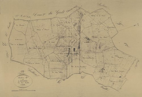 Section G, Lulardière, feuille 2.