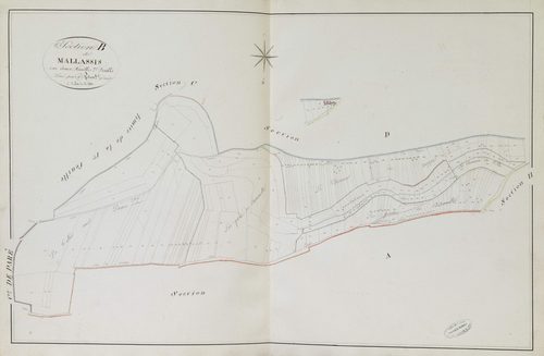 Section B, Malassis, feuille 2.