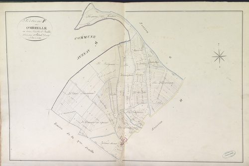 Section F, Ombrelle, feuille 1.