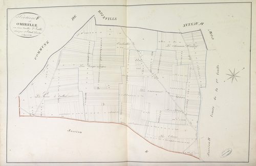Section F, Ombrelle, feuille 2.