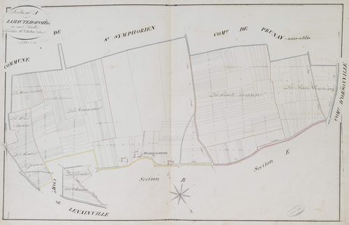 Section A, la Haute Boissière, en une feuille.