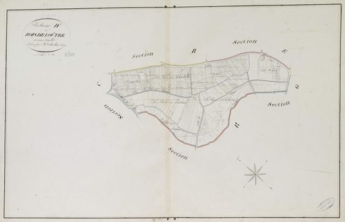Section D, le Bois de Loutre, en une feuille.