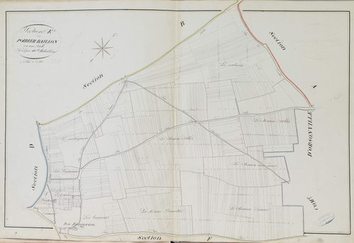 Section E, le Poirier Baillon, en une feuille.