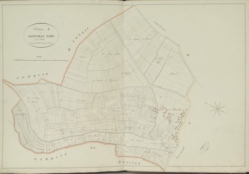 Section A, Roinville Nord, en une feuille.