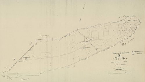 Section A, Beaumont et la Butte, feuille 3.