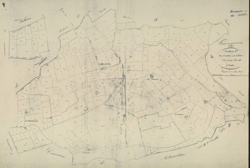 Section C, la Mérie et le Pieterie, feuille 2.