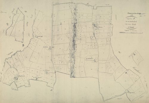 Section D, les Autels-Tuboeuf, feuille 2.