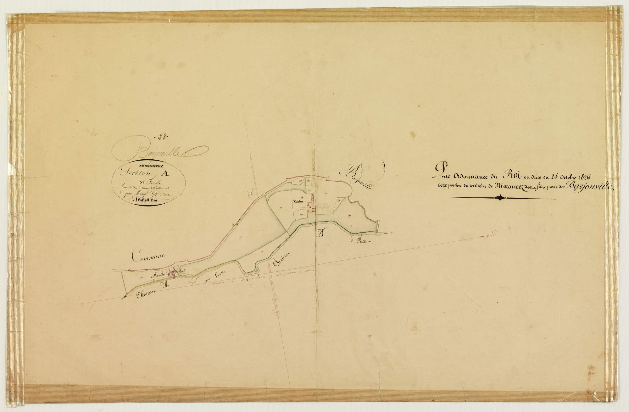 Section A, feuille 3.