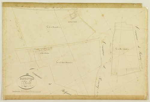 Section A, Barmainville, feuille 1.