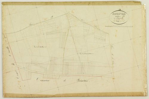 Section A, Barmainville, feuille 2.