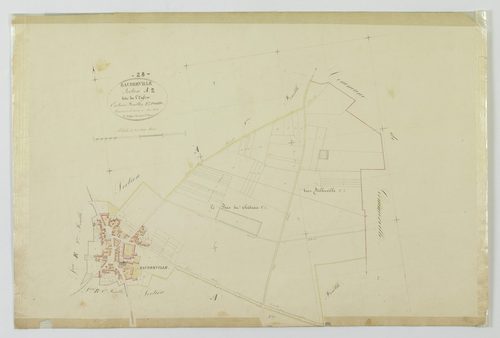 Section A, l'Eglise, feuille 2.