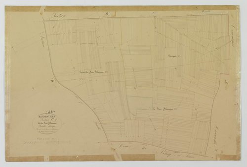 Section C, le Bois Blaireau, en une feuille.