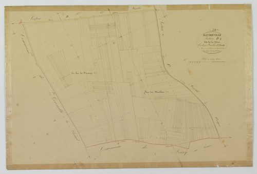 Section D, la Mône, feuille 1.