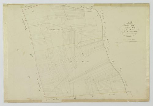 Section D, la Mône, feuille 2.