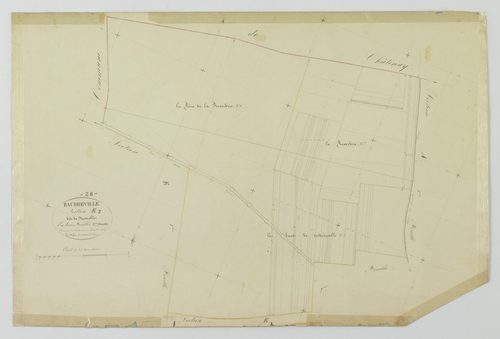 Section E, Faverolles, feuille 3.