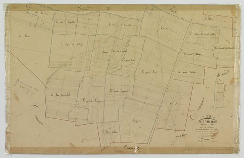 Section D, Villereau, feuille 2.