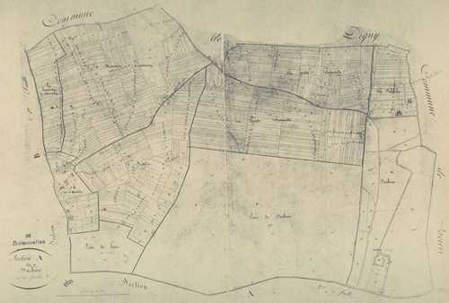 Section A, Durbois, feuille 1.