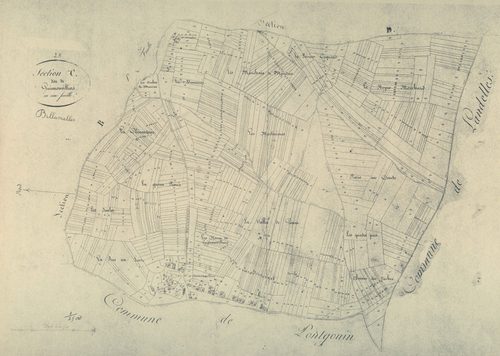 Section C, Puimonvilliers, en une feuille.