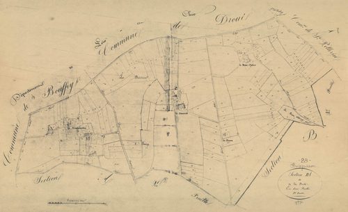 Section B, la Ferté, feuille 1.