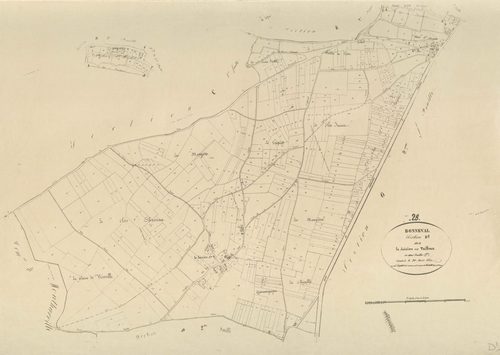 Section D, la Joinière et Tailleau, feuille 1.