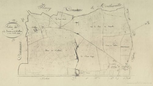 Section D, la Joinière et Tailleau, feuille 2.