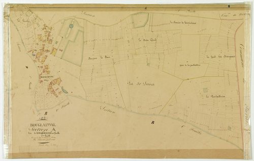 Section A, Bouglainval, feuille 2.
