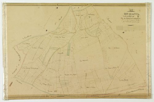 Section B, Les Mairies, feuille 2.