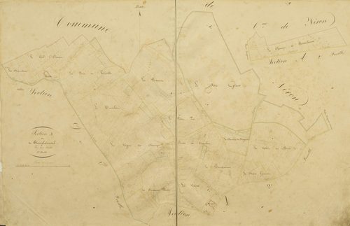 Section A, Bouglainval, feuille 1.