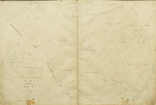 Section D, les Trembles, feuille 1.