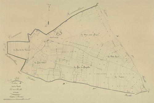 Section A, Sevard, feuille 1.