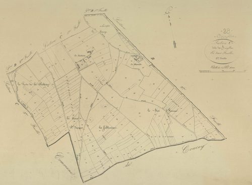 Section C, Brézolles, feuille 2.